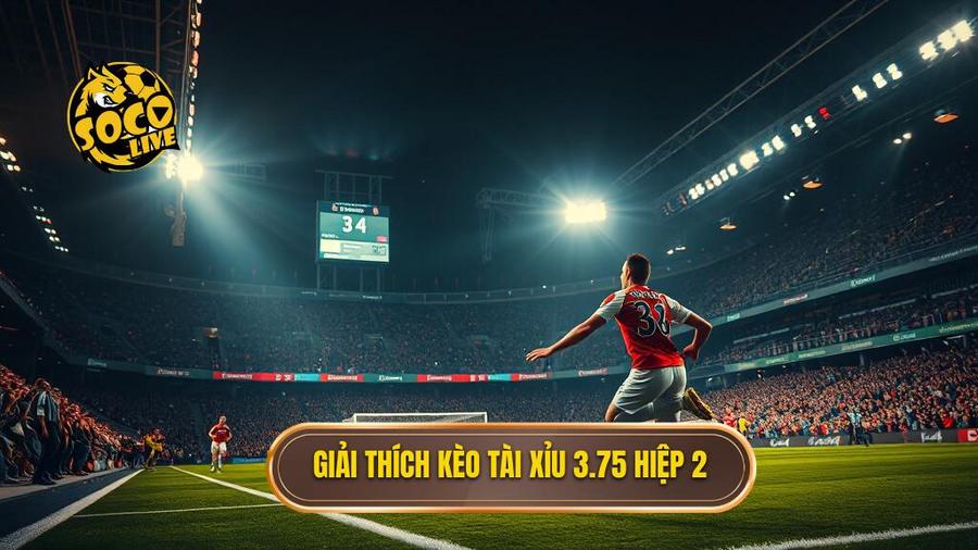 Hiểu rõ về kèo tài xỉu 3.75 hiệp 2 là gì?