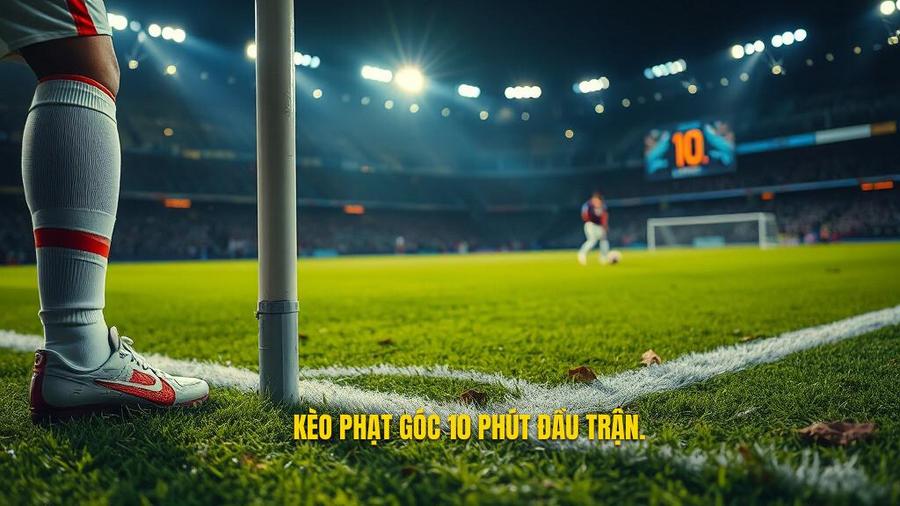 Hiểu rõ về Kèo cược đội nhận quả phạt góc trong 10 phút đầu