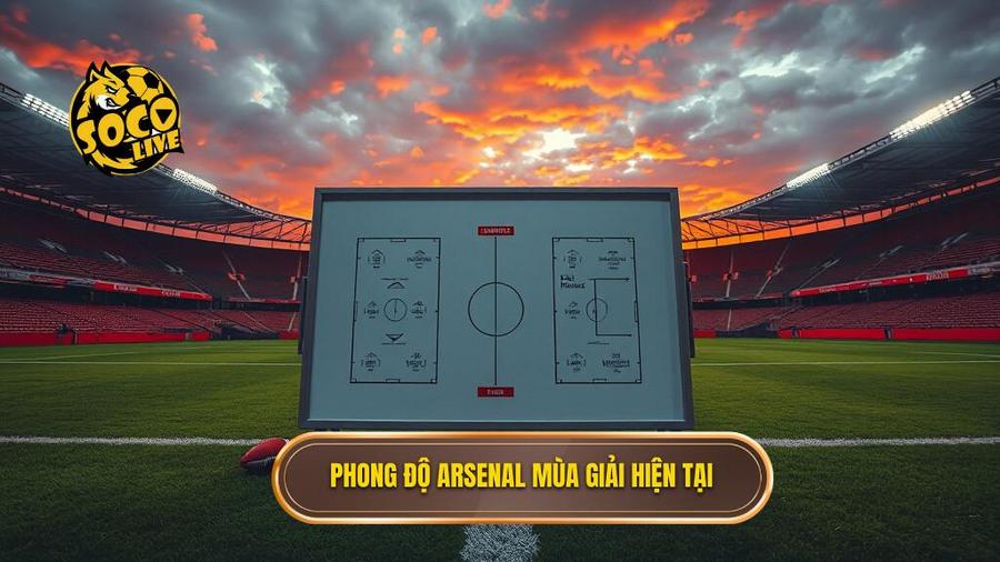 1. Phong độ Arsenal mùa giải hiện tại