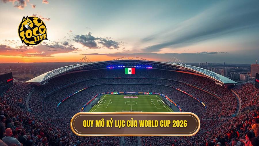 1. Quy mô kỷ lục của World Cup 2026