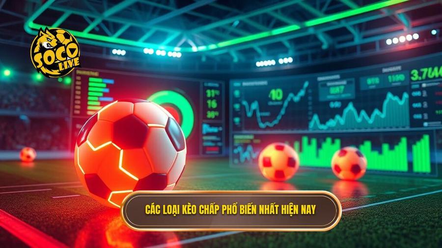 3. Các loại kèo chấp phổ biến nhất hiện nay