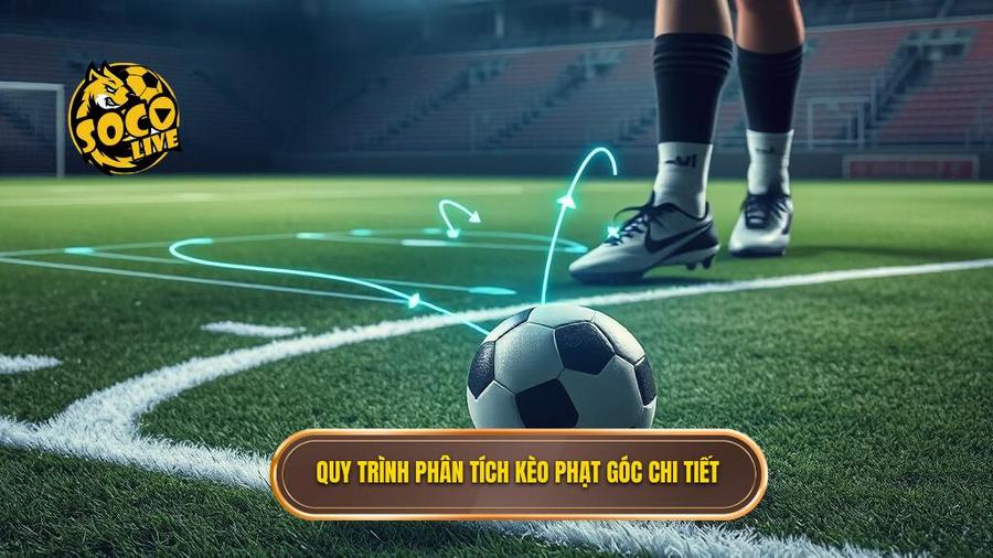 Quy trình thực hiện hướng dẫn phân tích kèo phạt góc chi tiết