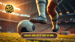 Kỹ thuật sút bóng bằng lòng bàn chân phải