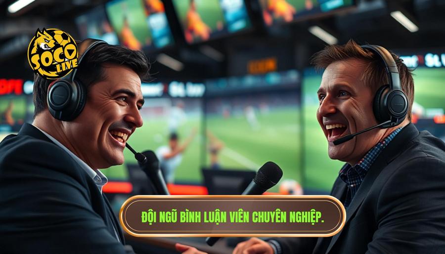 Đội ngũ bình luận viên – Linh hồn của những trận đấu