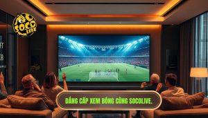 trải nghiệm xem bóng trên socolive