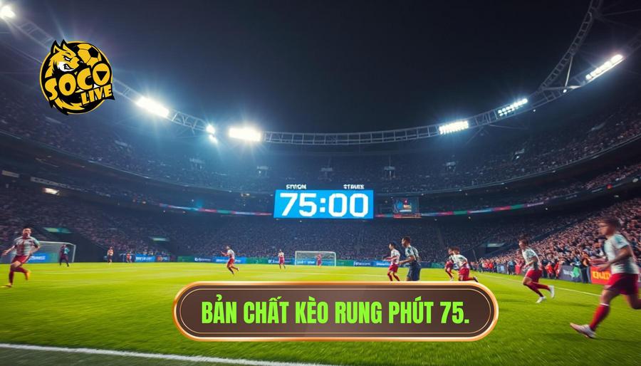 Kèo rung phút 75 có nên theo không? Phân tích chi tiết từ chuyên gia SOCOLIVE 1 Hiểu đúng về bản chất của kèo rung phút 75