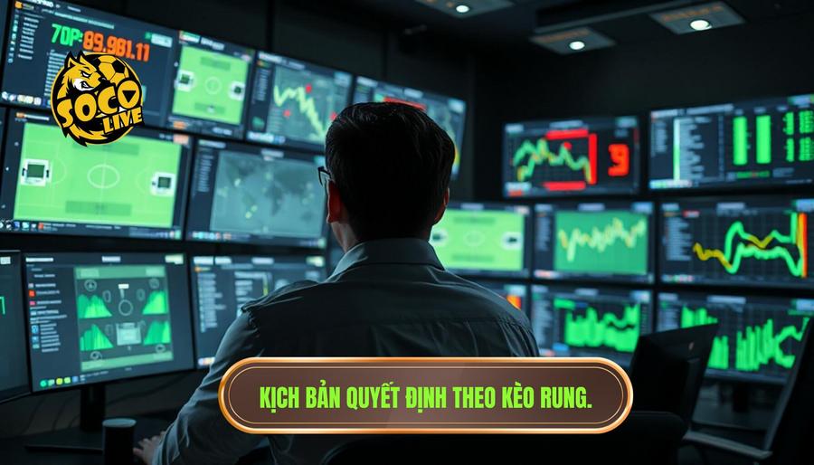 Kèo rung phút 75 có nên theo không? Phân tích chi tiết từ chuyên gia SOCOLIVE 3 Các kịch bản điển hình để quyết định có nên theo kèo rung hay không